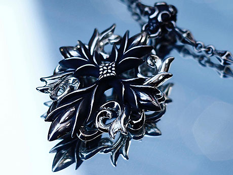 アンプジャパン amp japan Brass Wallet Chain -Mary & Diamond