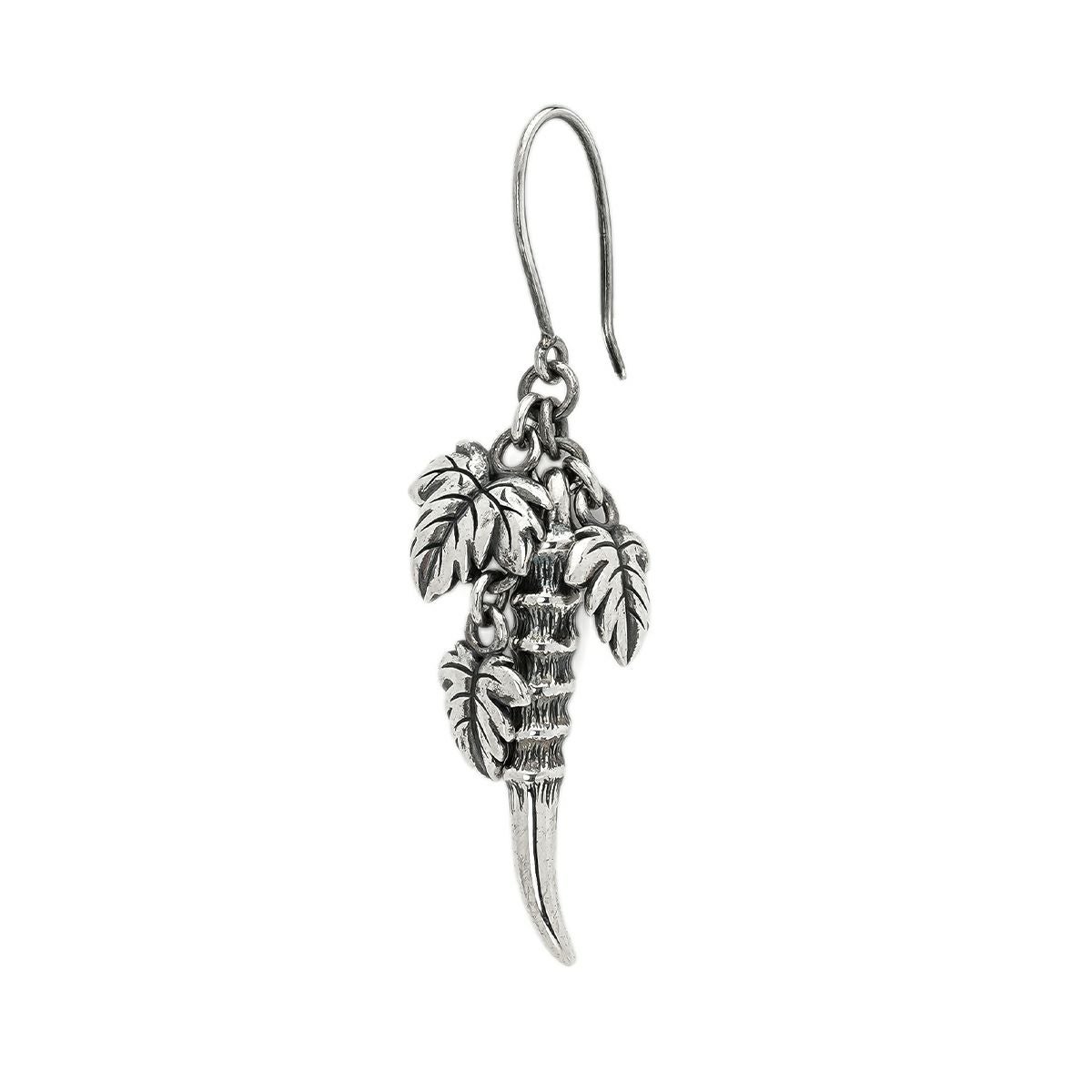 ブラッディマリー ベビー フィン ストーン ピアス サファイア