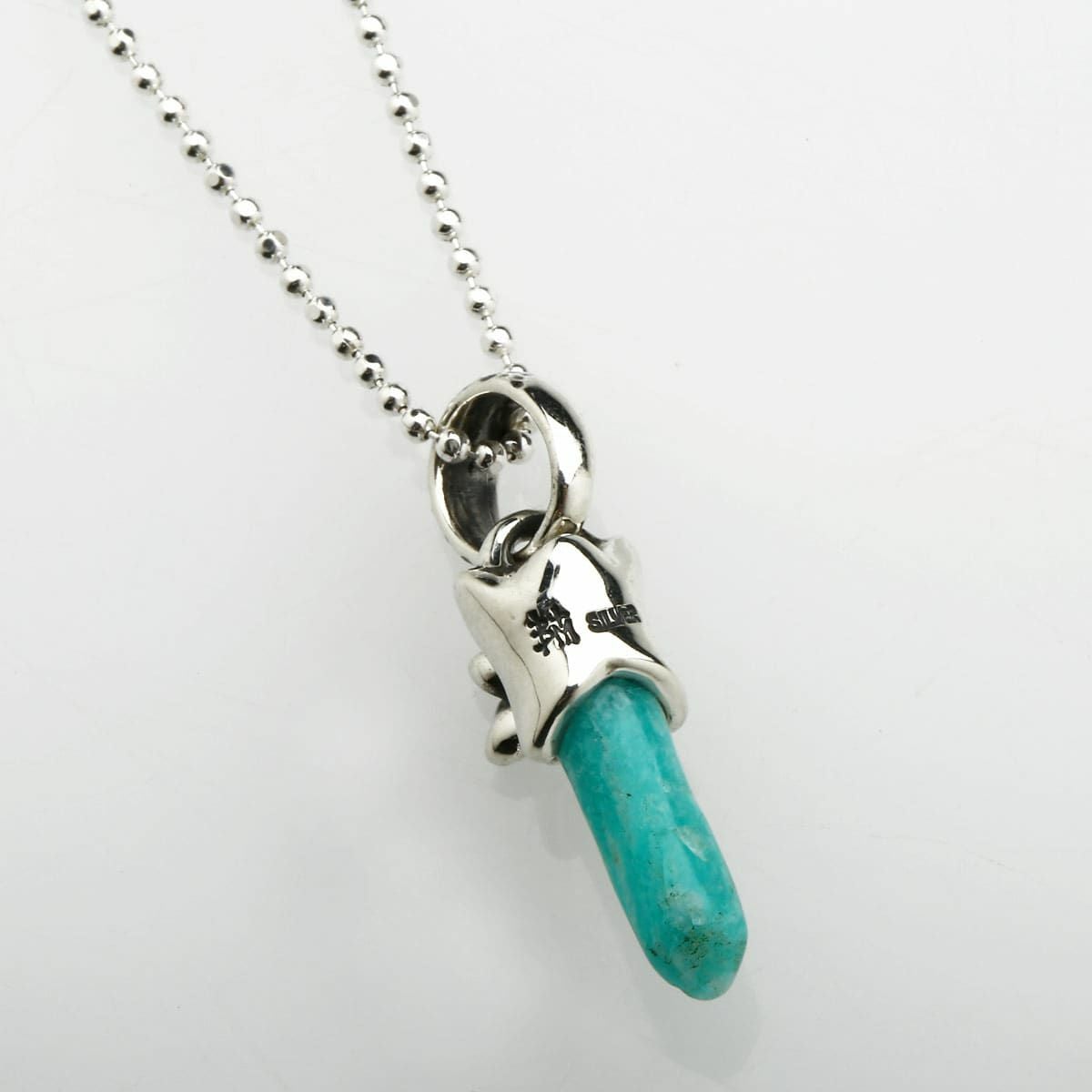 ブラッディマリー ワイルド フラワー ペンダント アマゾナイト 野草