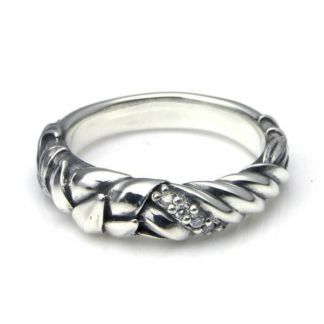 ブラッディマリー Bloom 開花 リング シルバークロー ダイヤモンド