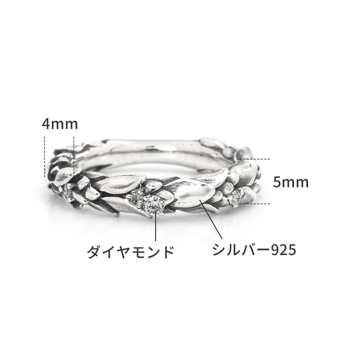 ブラッディマリー　ダイヤスノードロップリング #9 #11 各1点づつバラ売 ブラッディマリー Snowdrop スノードロップリング w/ダイヤモンド