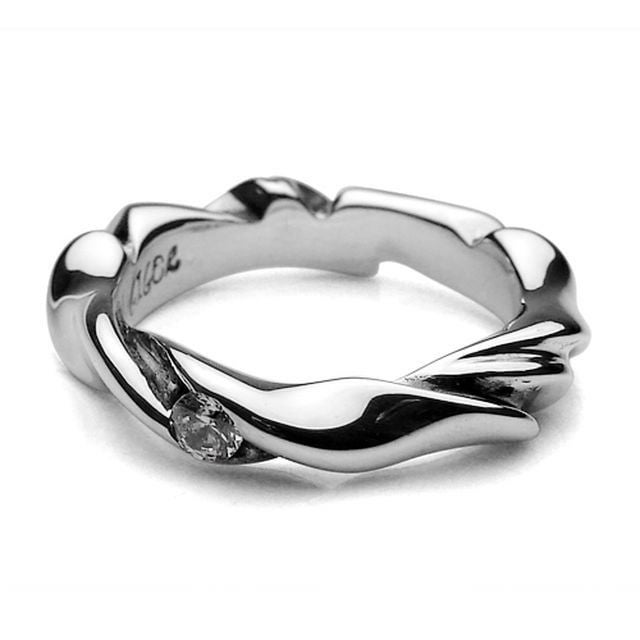 ゴッドサンズ 平打ち銀爪バングルK18メタル付き 12mm板 | ジュエリー