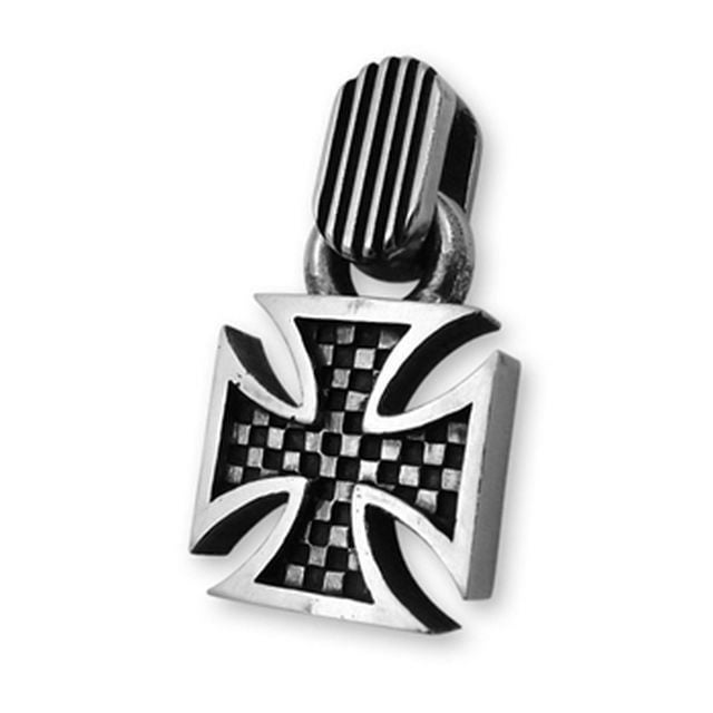 ガッチョ アイアン クロス ペンダント | ジュエリーコネクション