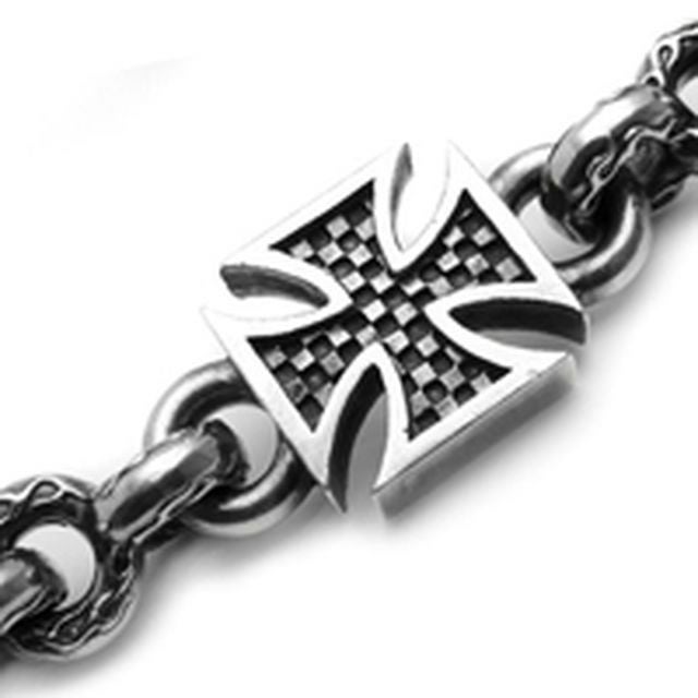 ガッチョ アイアン クロス オーナメント ウォレット チェーン/Ver