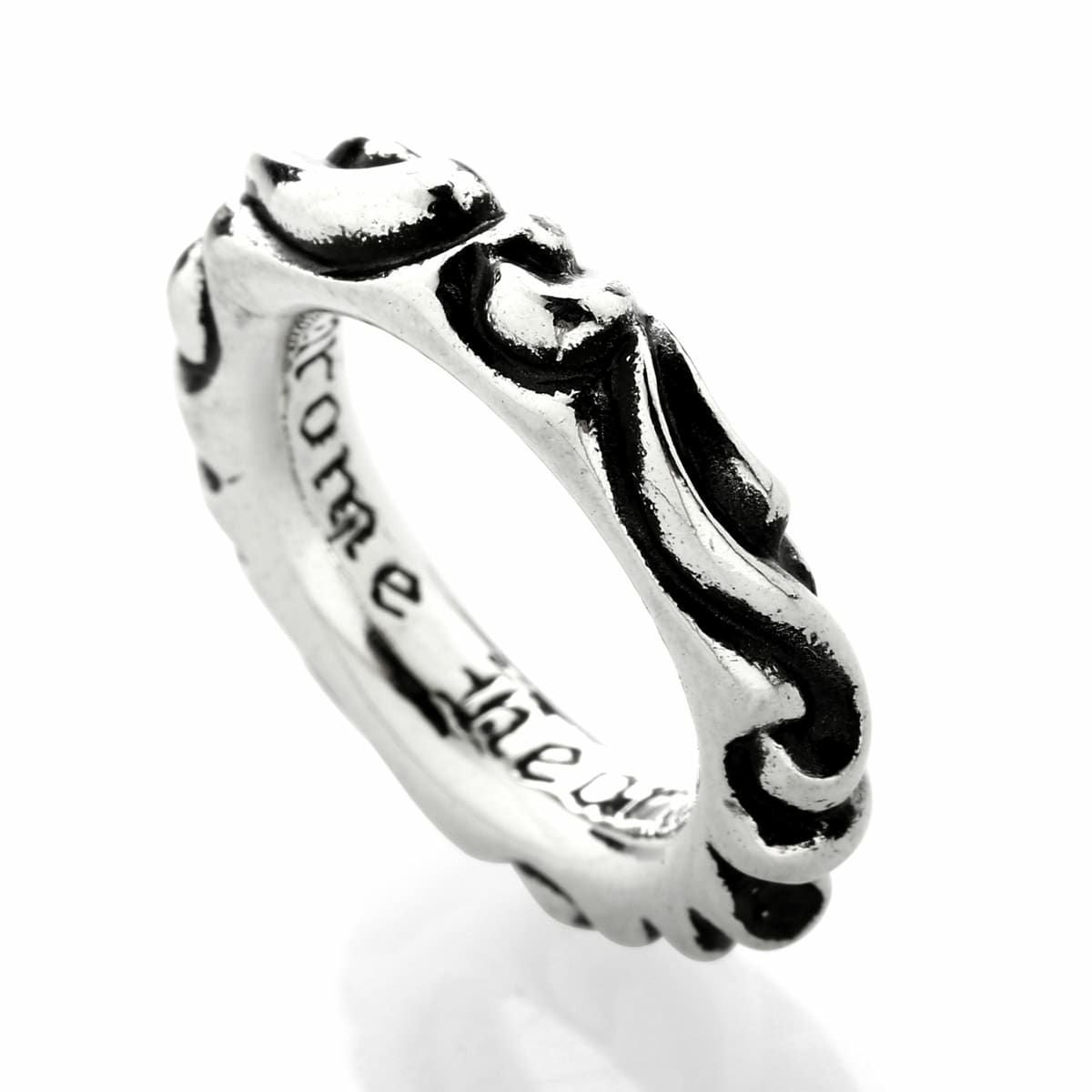 10号 CHROME HEARTS クロムハーツ スクロールバンドリング 【公式通販】