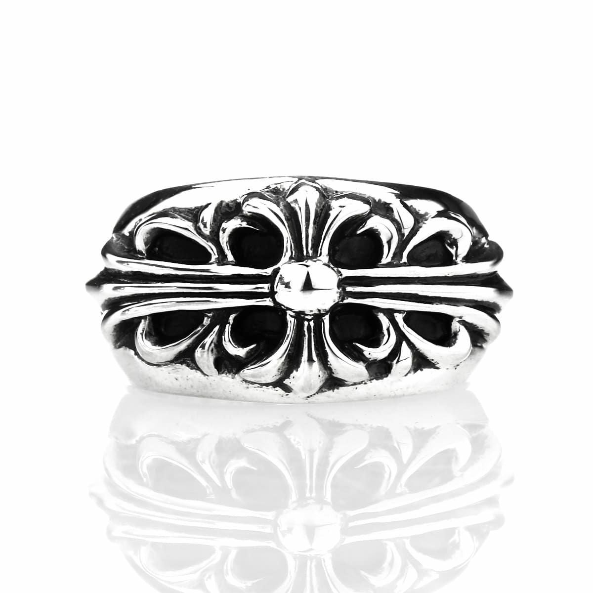 クロムハーツ フローラル クロス リング | ジュエリーコネクション