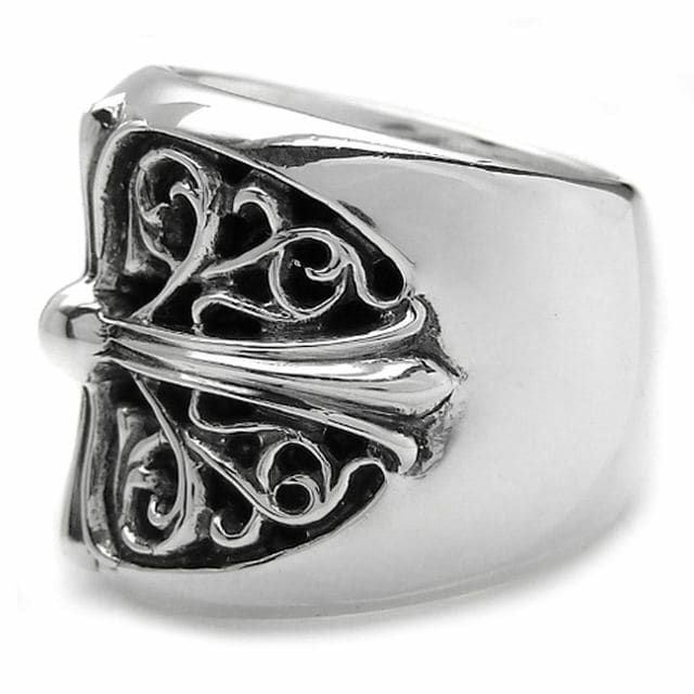 クロムハーツ クラシック オーバル クロス リング | ジュエリー