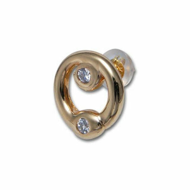 Velvet Lounge K18 リップルズピアス 要見積もり】ヴェルヴェットラウンジ K18 リップルズエンブレムピアス