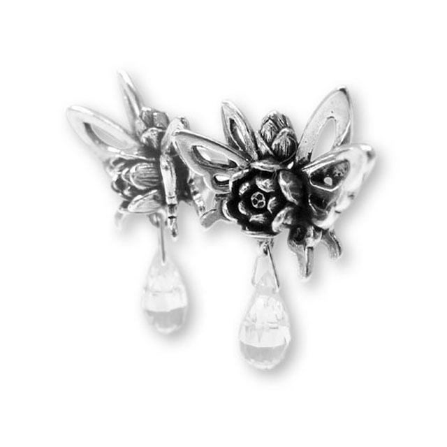 コンロン KRBCE1069-A ロータスブリーズロングピアス/アメジスト