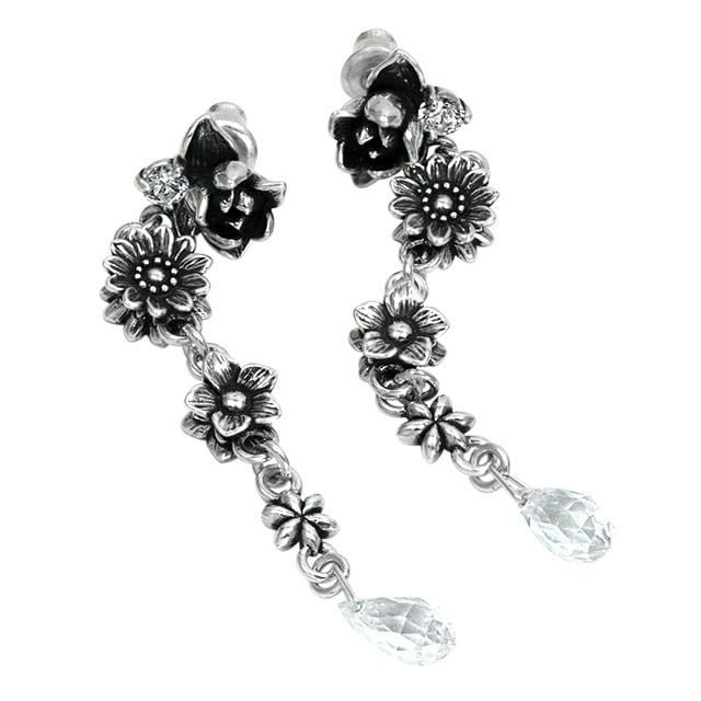 コンロン KRBCE1069-A ロータスブリーズロングピアス/アメジスト