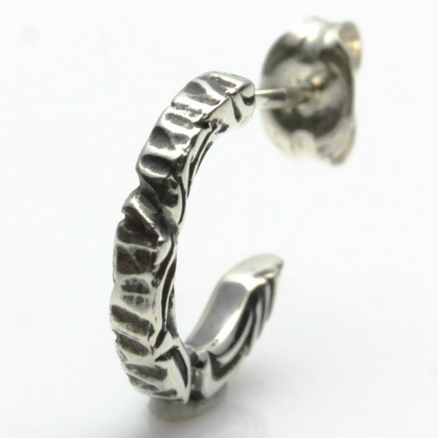ビビファイ フープ ピアス(S) K18goldpost/3mm body w/gold