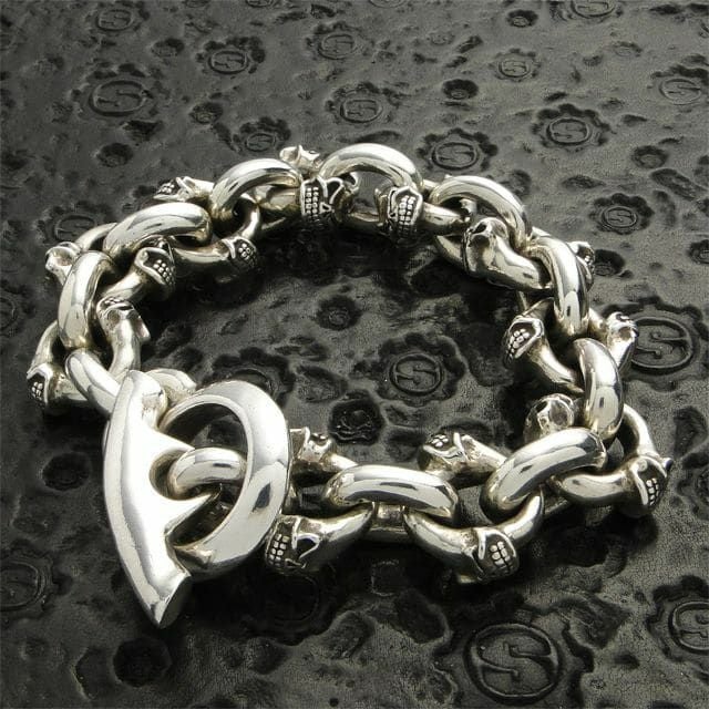 スターリンギア トライアングルバングル w/スカル | ジュエリー