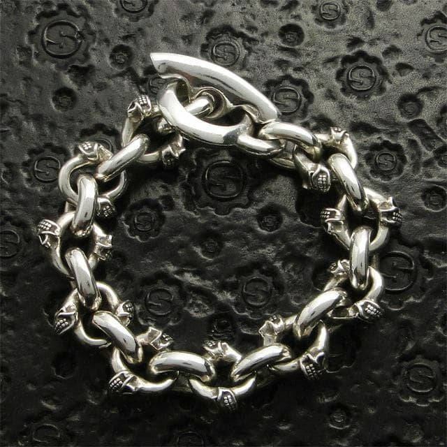 スターリンギア ツインスカル w/ベーシックリンクブレスレット