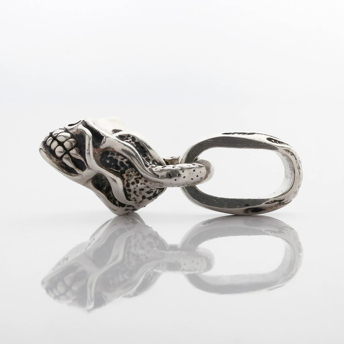 スターリンギア マイクロスカルフレームペンダント | ジュエリー