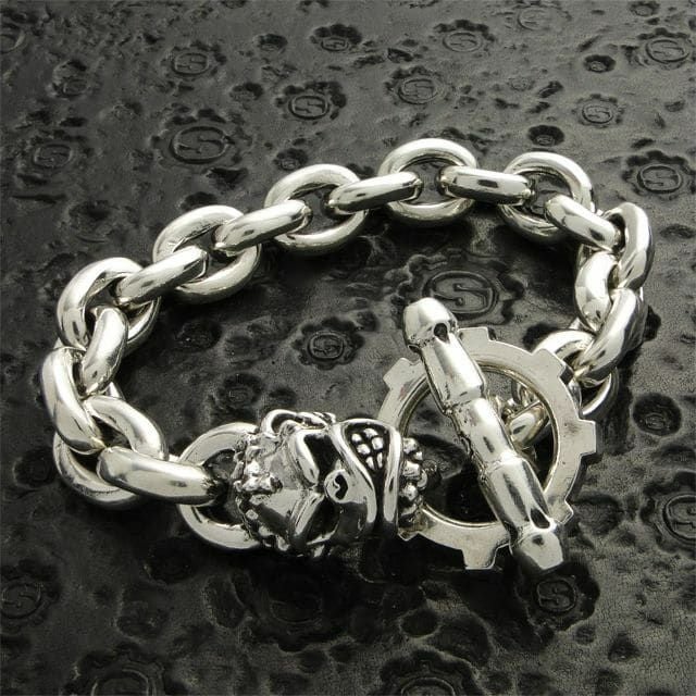 スターリンギア ベーシックリンク w/スカルブレスレット | ジュエリー