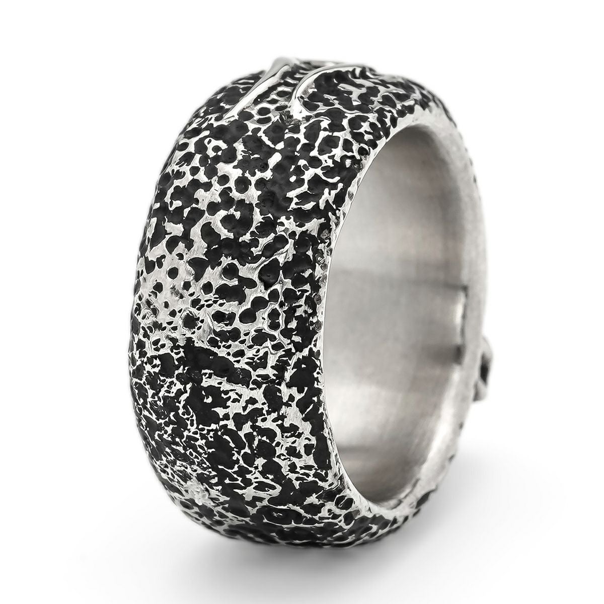 スターリンギア ニューフレイムスカルバンドリング w/ダイヤモンド