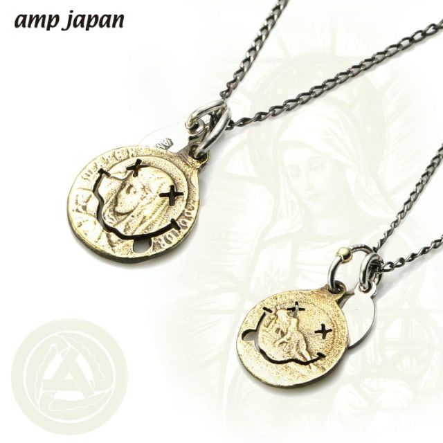 amp japan ネックレス Nirvana Smile アンプジャパン Nirvana Smile ニルヴァーナ スマイル マリア コイン