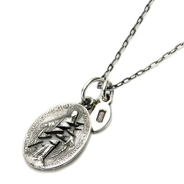 アンプジャパン Silver Maria Locket with Silver Cross シルバー