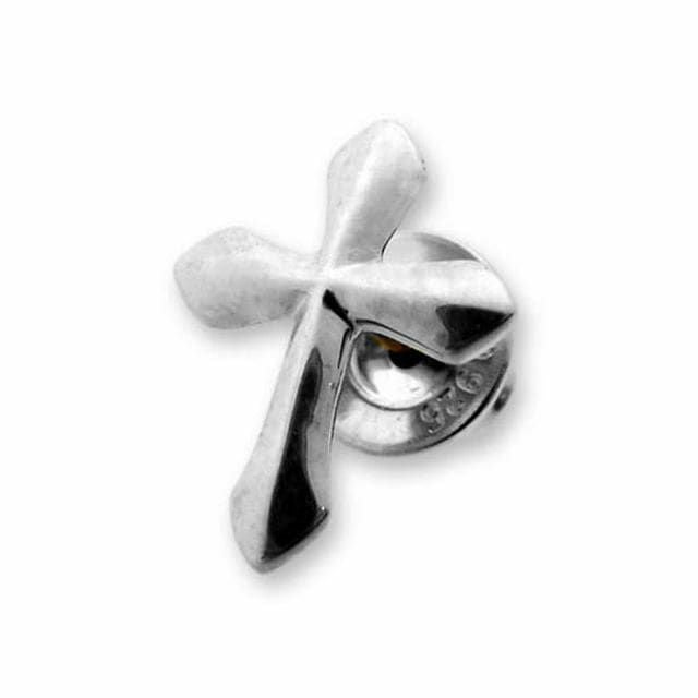 ロンワンズ シルククロススタッドイヤリング | ジュエリーコネクション