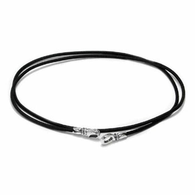 ロンワンズ キス＆フローフック L - 3.0mmレザーコード（ブラック