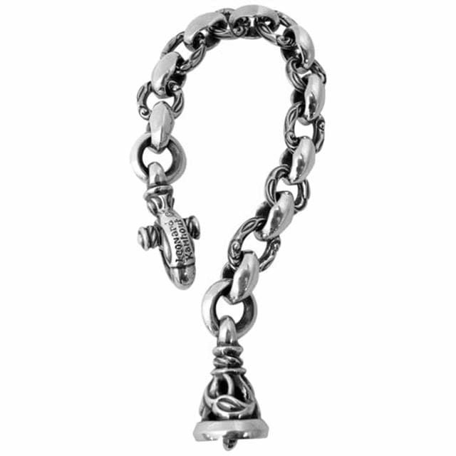 ロンワンズ シルク リンク ブレスレット M/クレーンベル M