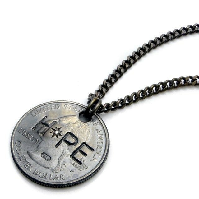アンプジャパン Silver Maria Locket with Silver Cross シルバー