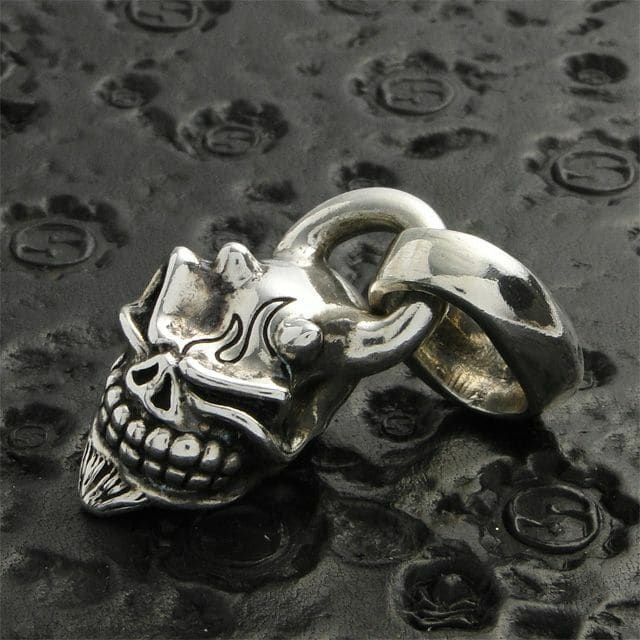 スターリンギア マイクロスカルペンダント | ジュエリーコネクション