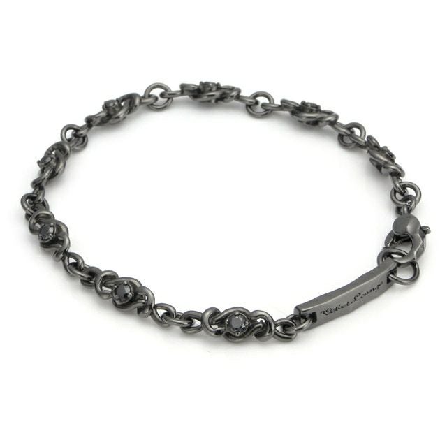 ヴェルヴェットラウンジ フィット ブレスレット ブラックコーティング