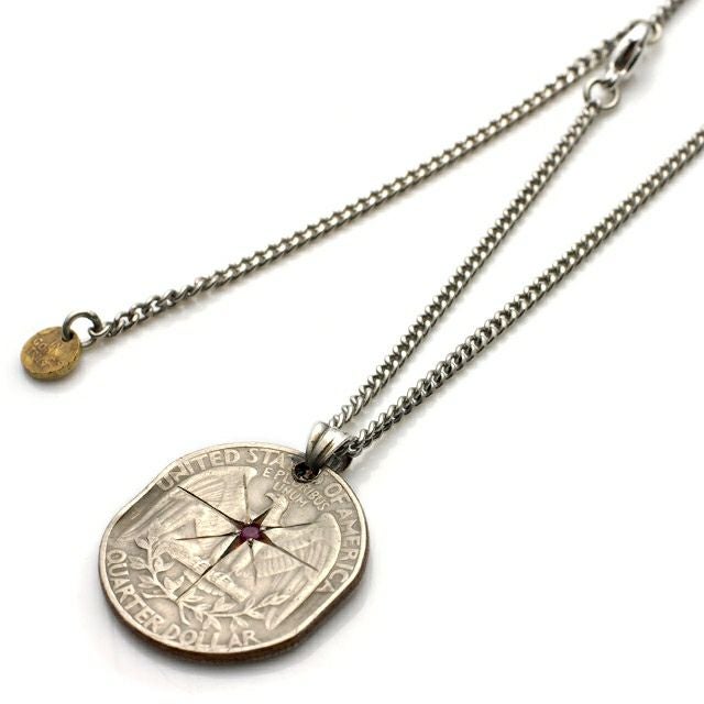 アンプジャパン amp japan Brass Wallet Chain -Mary & Diamond