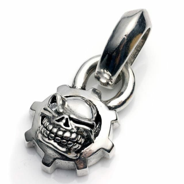 スターリンギア ギアフェイスペンダント w/ダイヤ | ジュエリー