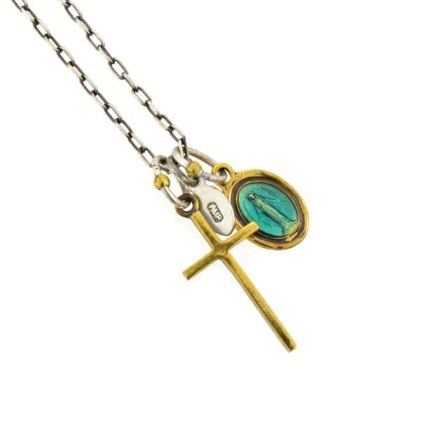 アンプジャパン amp japan Rosario Necklace ロザリオ ネックレス