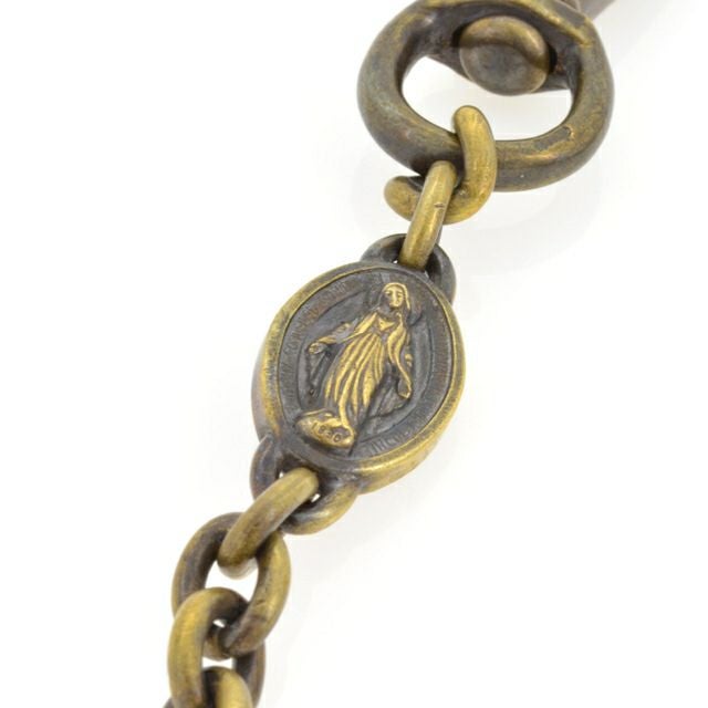 アンプジャパン amp japan Brass Wallet Chain -Mary & Diamond