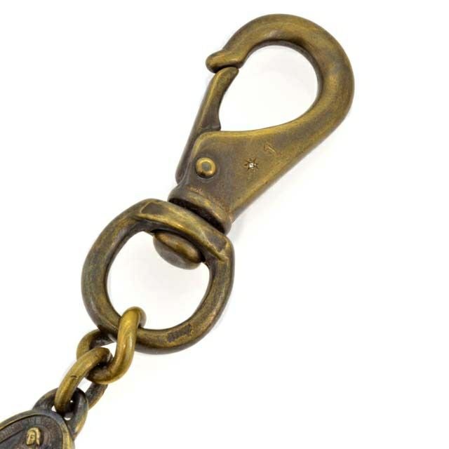 アンプジャパン amp japan Brass Wallet Chain -Mary & Diamond