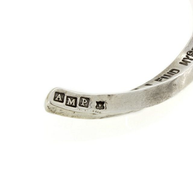 アンプジャパン amp japan Stamped & Twisted Bangle -Thick