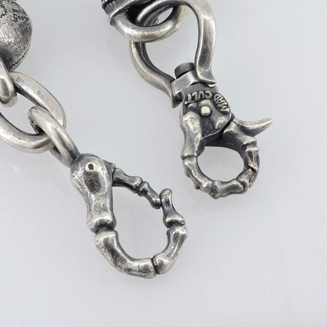 マッドカルト Nameless corpse ウォレットチェーン/7スカル