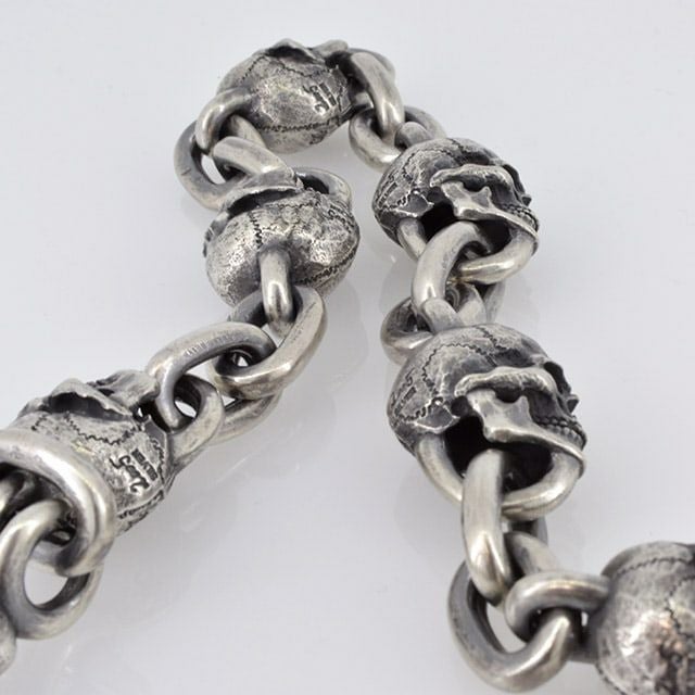 マッドカルト Nameless corpse ウォレットチェーン/7スカル