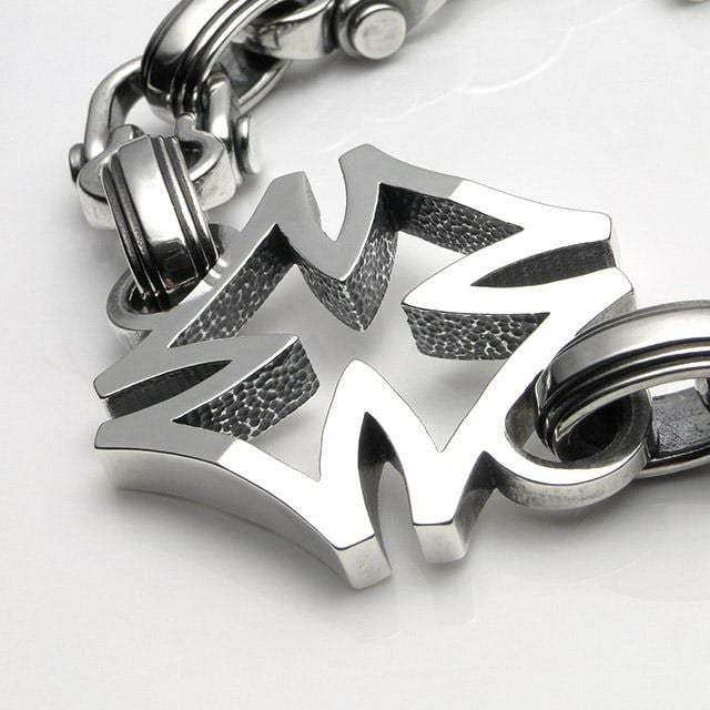 ガッチョ アイアンクロスフレームブレスレット Ver. ソリッド＆THE