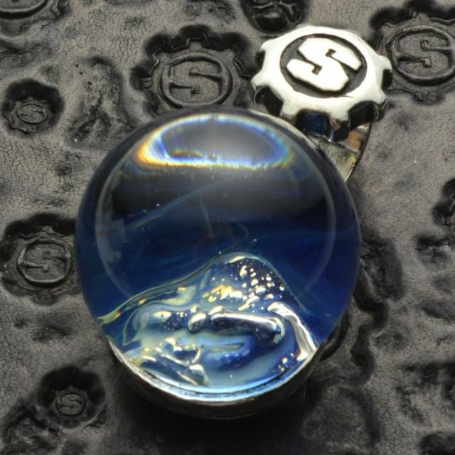 スターリンギア ニュー ミニ スカル マーブル ペンダント/プライメイト