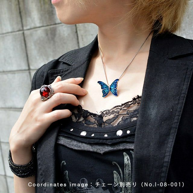 リリーエルランドソン the MORPHO モルフォペンダント | ジュエリー