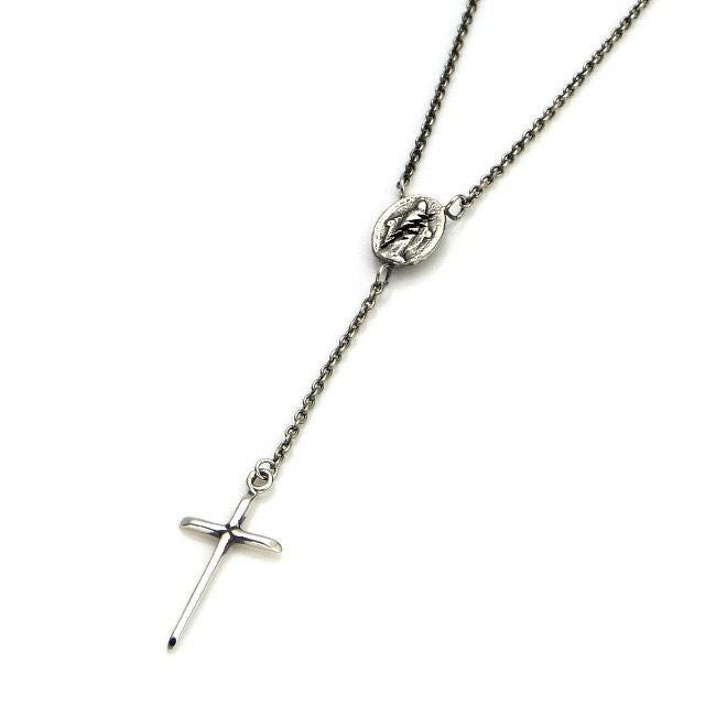 アンプジャパン amp japan Rosary Necklace -silver- ロザリー