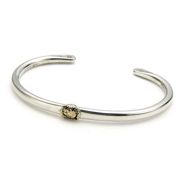 amp japan バングル　14AO-350 アンプジャパン amp japan Narrow Circle Silver Bangle -K10smile