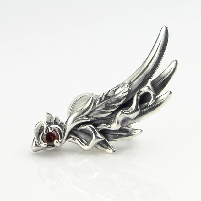 ブラッディマリー hikuidori 火食い鳥 イヤーフック | ジュエリー