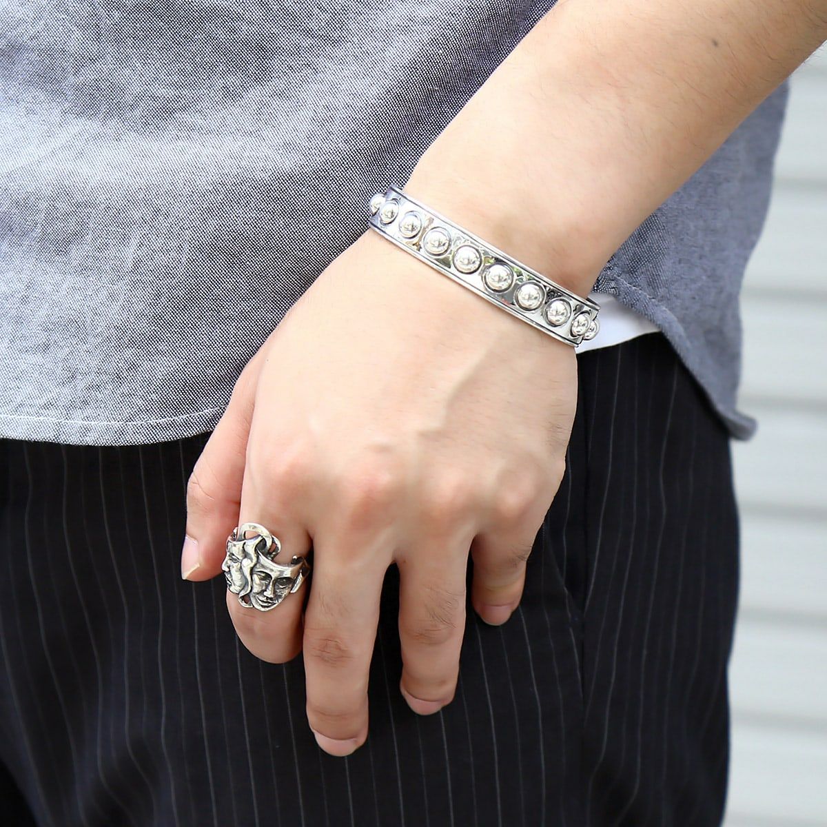 アンプジャパン amp japan Two Face Ring トゥー フェイス リング 19号
