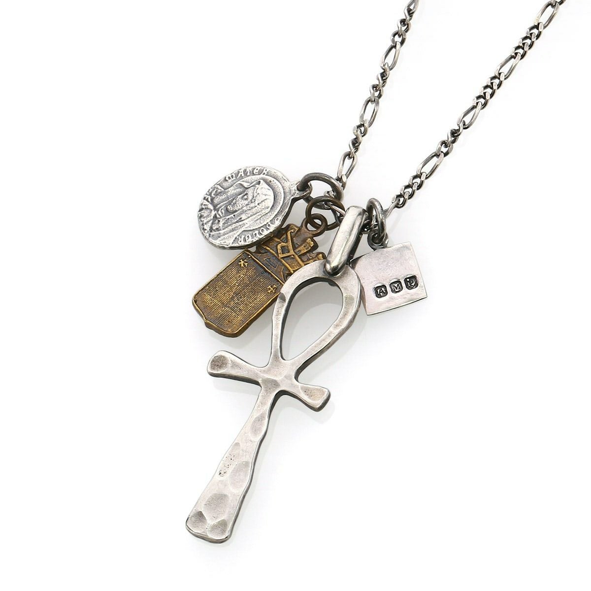 アンプジャパン amp japan Brass Wallet Chain -Mary & Diamond