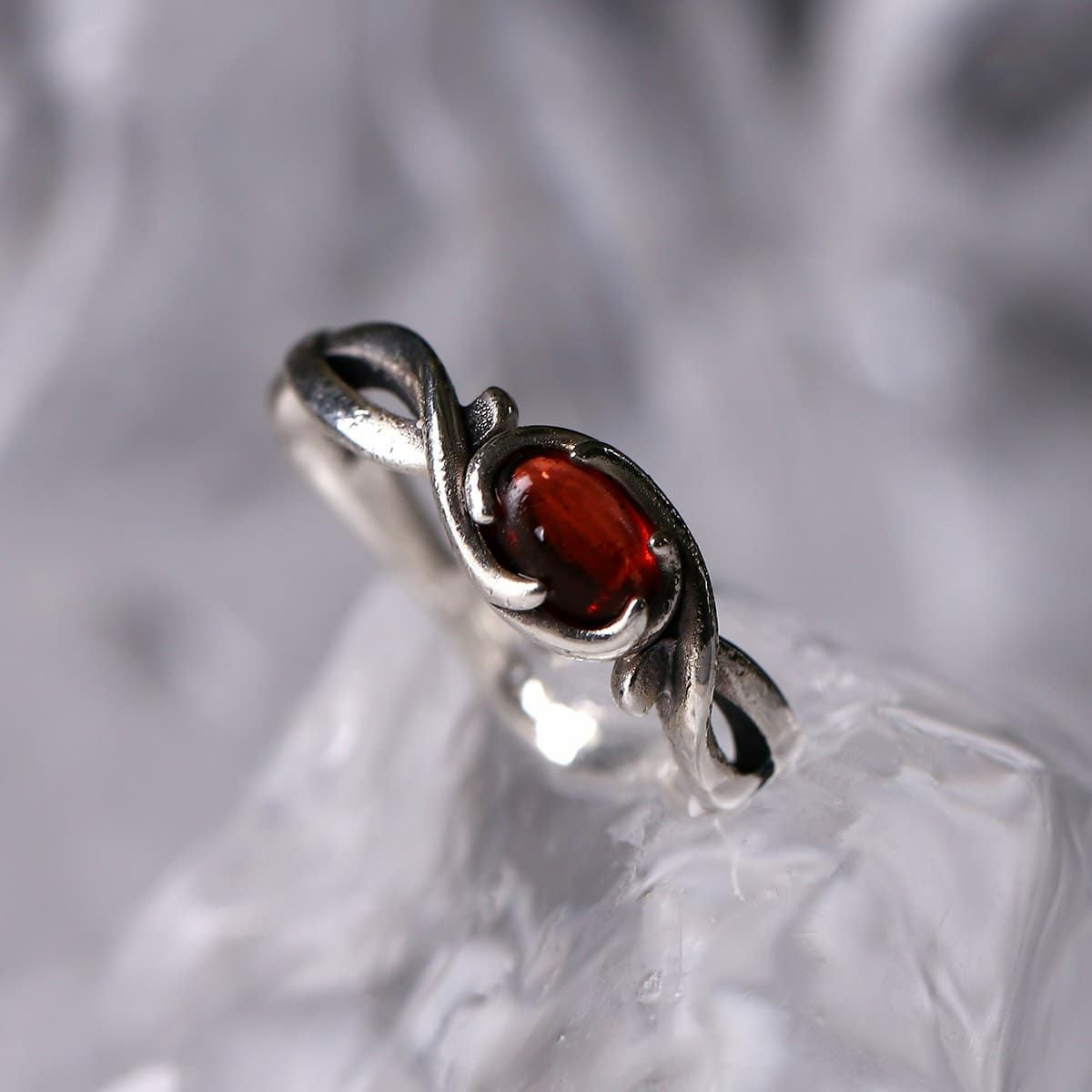 ブラッディマリー Arus アルス リング レッドアンバー | ジュエリー