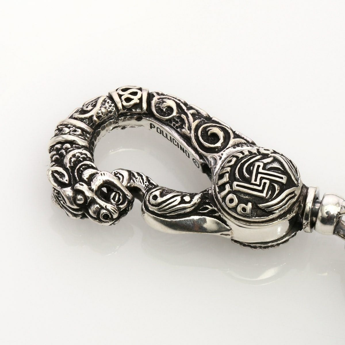 レザーズアンドトレジャーズ ケルティックタイガーウォレットチェーン