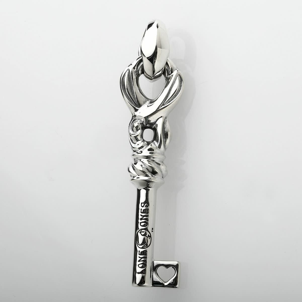 ロンワンズ クレーンキーペンダント L w/シルクリンク/ブルー