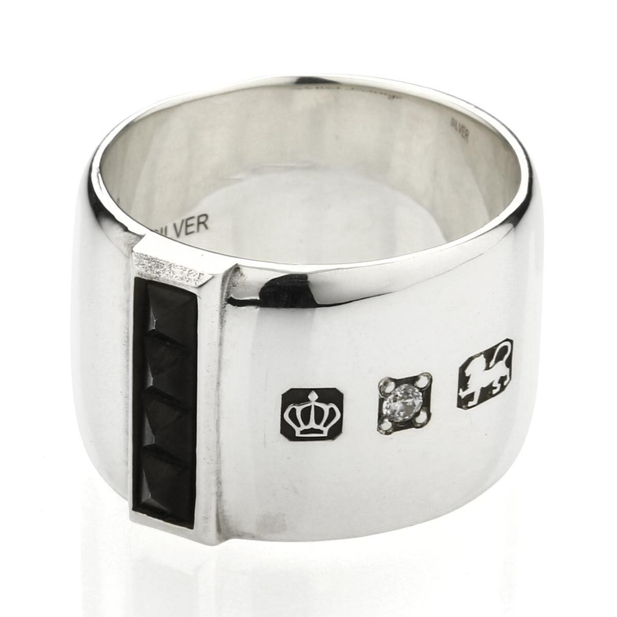 ヴェルヴェットラウンジ ノベルワイドラインスタッドリング B w