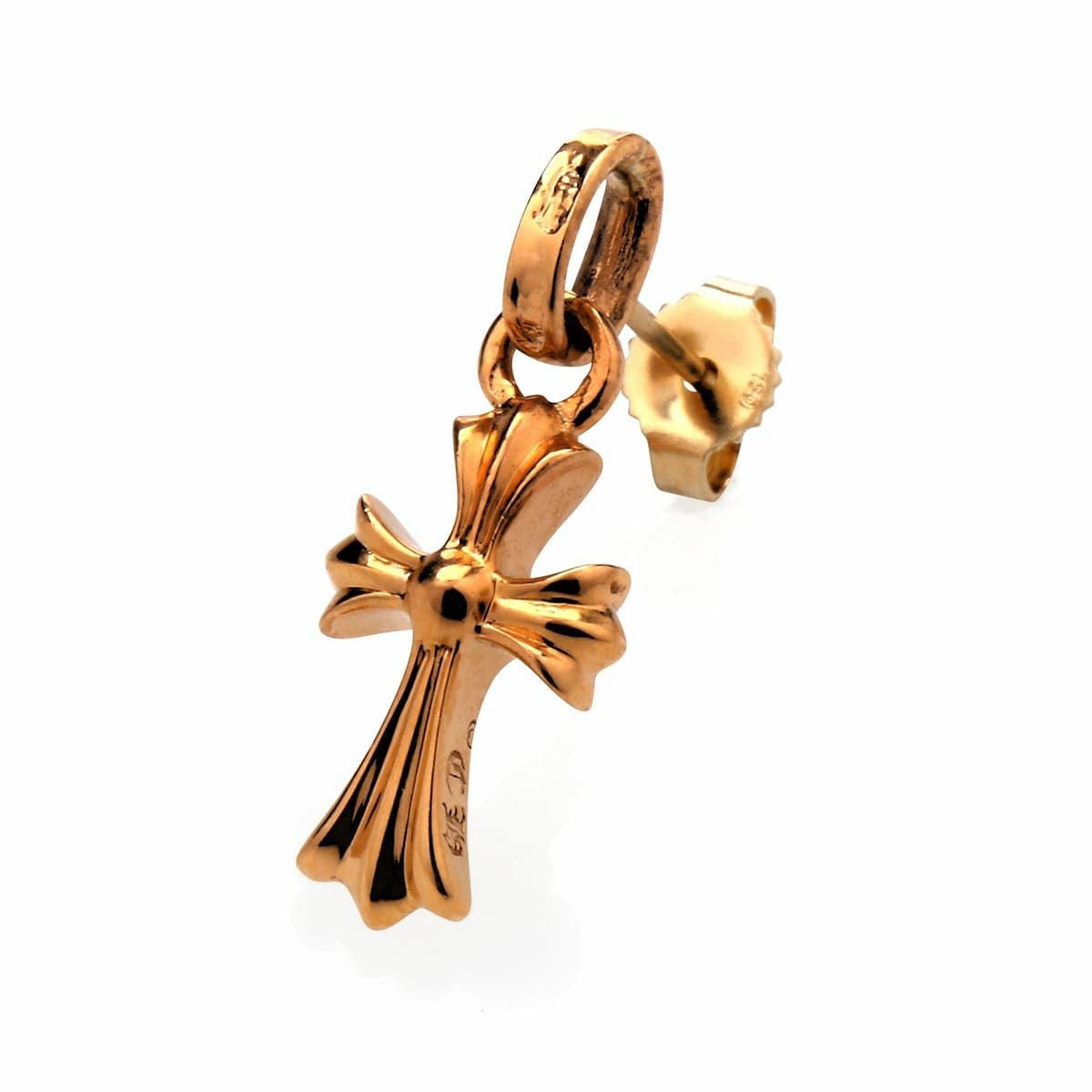 クロムハーツ K22 CH クロス ベビーファット ピアス | ジュエリー