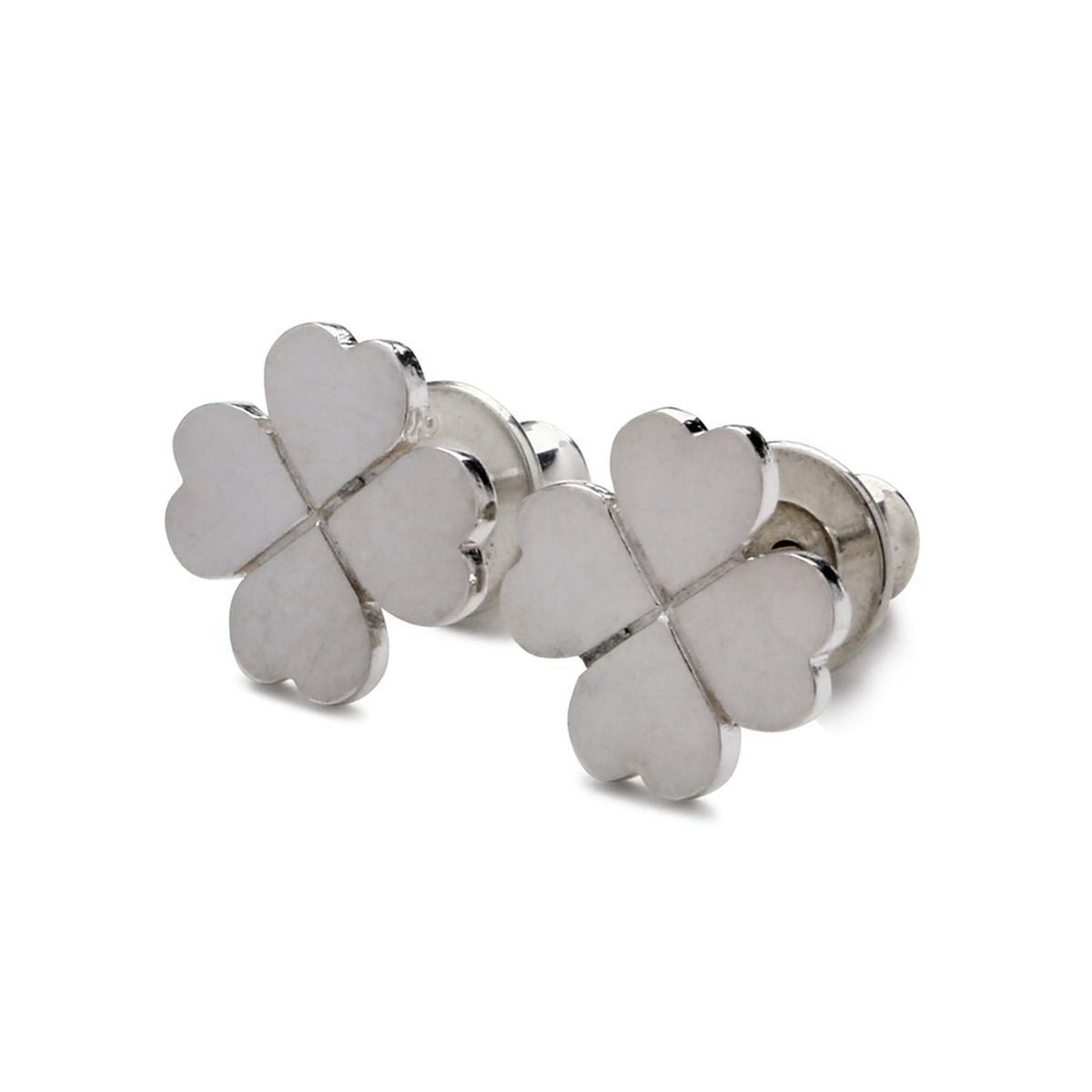 イーディーエフ フォー リーフ クローバー ピアス Four Leaf Clover